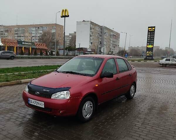 Красный ВАЗ Калина, объемом двигателя 1.6 л и пробегом 160 тыс. км за 2250 $, фото 1 на Automoto.ua