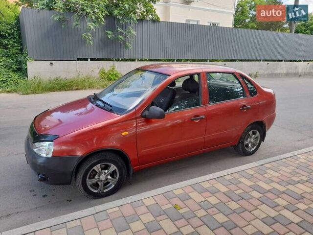 Красный ВАЗ Калина, объемом двигателя 1.6 л и пробегом 87 тыс. км за 2700 $, фото 1 на Automoto.ua