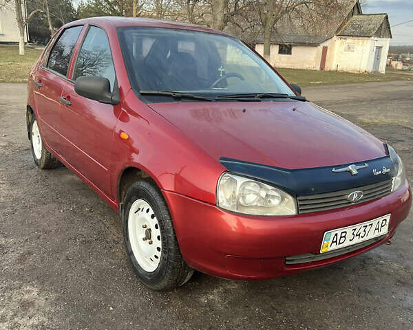 Червоний ВАЗ Калина, об'ємом двигуна 1.6 л та пробігом 186 тис. км за 1700 $, фото 1 на Automoto.ua