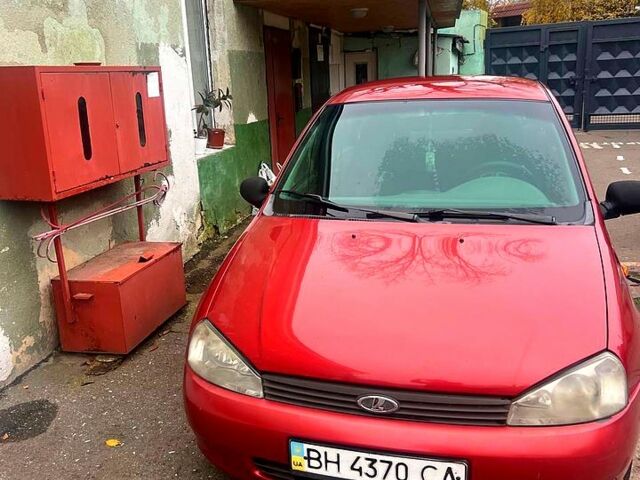 Красный ВАЗ Kalina, объемом двигателя 1.6 л и пробегом 244 тыс. км за 1700 $, фото 1 на Automoto.ua