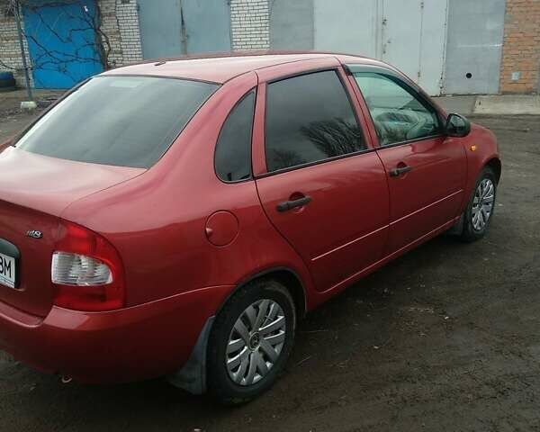 Красный ВАЗ Калина, объемом двигателя 1.6 л и пробегом 114 тыс. км за 2850 $, фото 1 на Automoto.ua