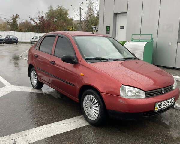 Червоний ВАЗ Калина, об'ємом двигуна 1.6 л та пробігом 160 тис. км за 2000 $, фото 1 на Automoto.ua