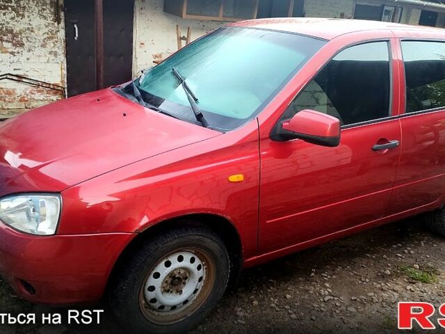 Красный ВАЗ Kalina, объемом двигателя 1.4 л и пробегом 214 тыс. км за 2300 $, фото 1 на Automoto.ua