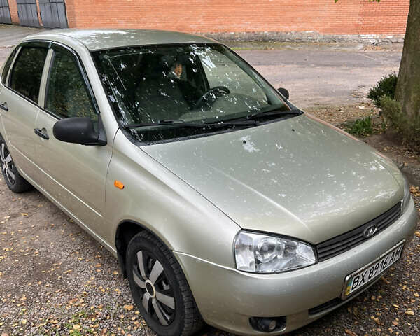 Желтый ВАЗ Калина, объемом двигателя 1.6 л и пробегом 97 тыс. км за 2700 $, фото 1 на Automoto.ua