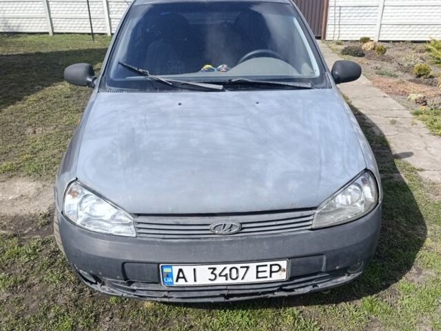 Серый ВАЗ Калина, объемом двигателя 1.6 л и пробегом 300 тыс. км за 844 $, фото 1 на Automoto.ua