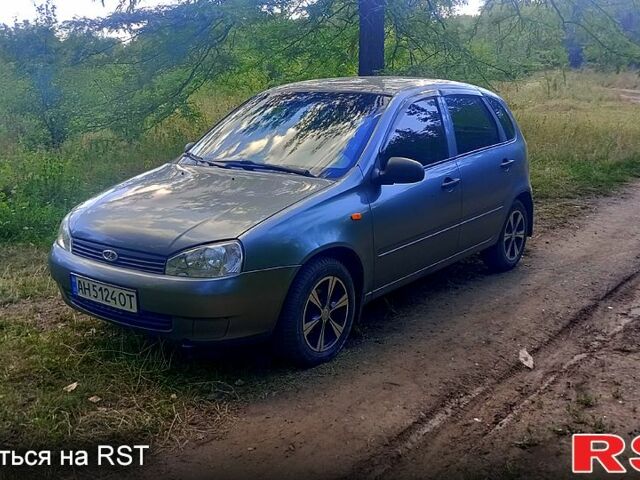 Серый ВАЗ Kalina, объемом двигателя 1.6 л и пробегом 168 тыс. км за 2200 $, фото 1 на Automoto.ua