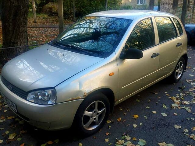 Сірий ВАЗ Kalina, об'ємом двигуна 1.6 л та пробігом 98 тис. км за 1100 $, фото 1 на Automoto.ua