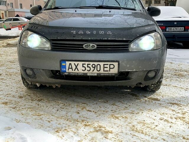 Серый ВАЗ Kalina, объемом двигателя 1.6 л и пробегом 22800 тыс. км за 2100 $, фото 1 на Automoto.ua