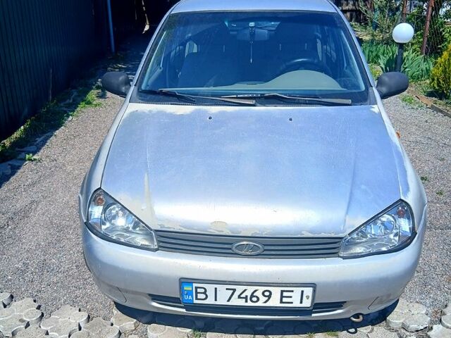 Серый ВАЗ Kalina, объемом двигателя 1.6 л и пробегом 270 тыс. км за 1500 $, фото 1 на Automoto.ua