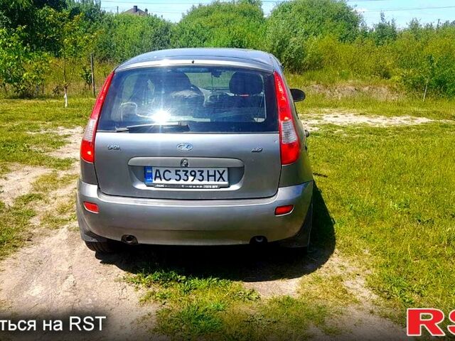 Сірий ВАЗ Kalina, об'ємом двигуна 1.6 л та пробігом 88 тис. км за 1900 $, фото 1 на Automoto.ua