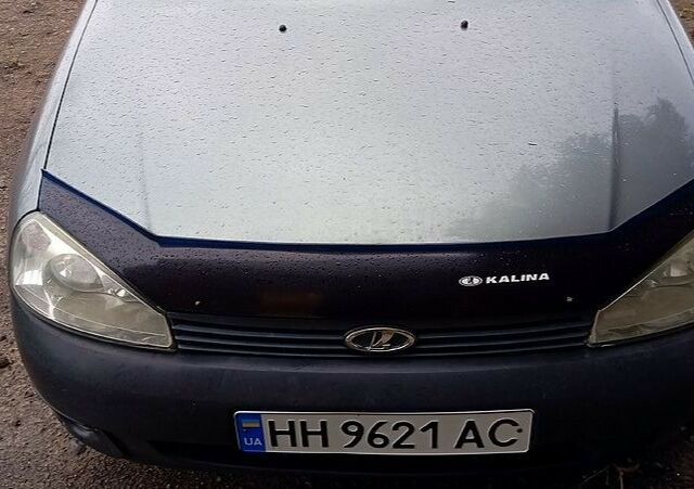 Серый ВАЗ Kalina, объемом двигателя 1.4 л и пробегом 213 тыс. км за 2400 $, фото 1 на Automoto.ua