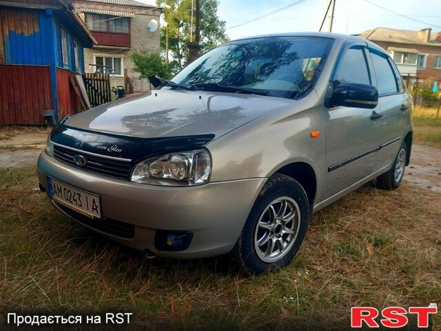 Сірий ВАЗ Kalina, об'ємом двигуна 1.6 л та пробігом 100 тис. км за 1650 $, фото 1 на Automoto.ua