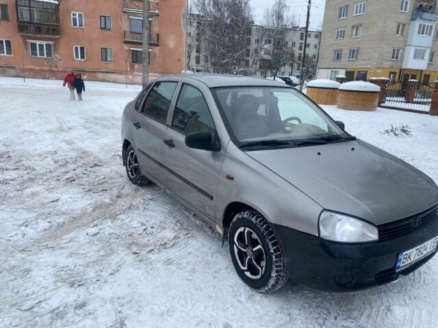 Серый ВАЗ Калина, объемом двигателя 1.6 л и пробегом 68 тыс. км за 1650 $, фото 1 на Automoto.ua