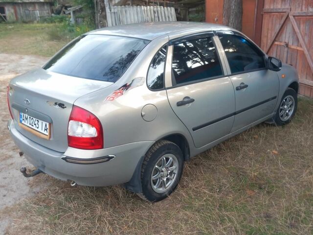 Сірий ВАЗ Калина, об'ємом двигуна 1.6 л та пробігом 2 тис. км за 1650 $, фото 1 на Automoto.ua