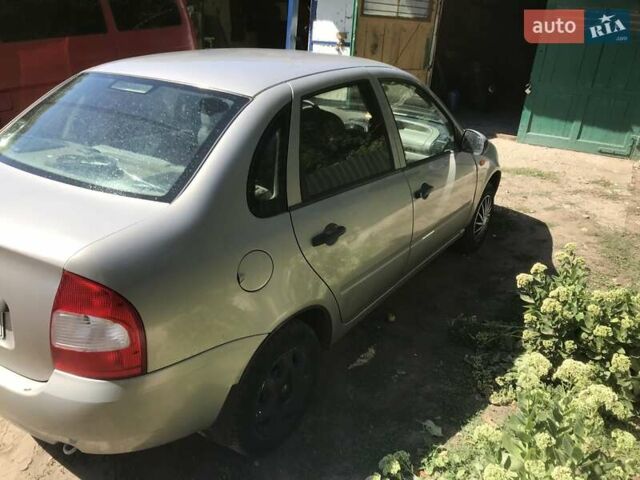 Серый ВАЗ Калина, объемом двигателя 1.6 л и пробегом 86 тыс. км за 1600 $, фото 1 на Automoto.ua