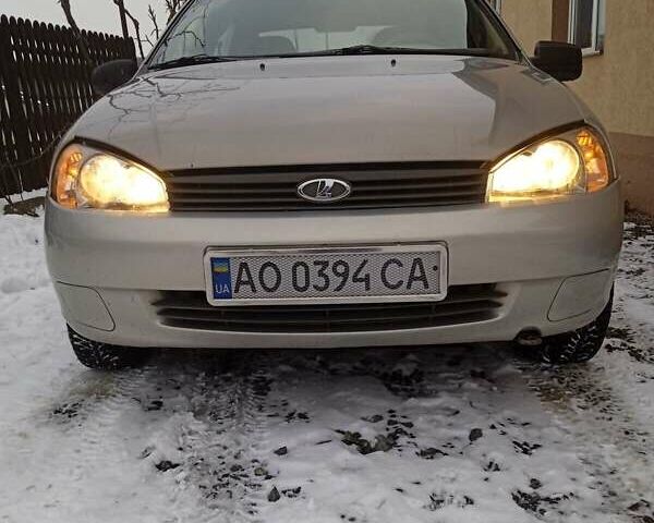 Серый ВАЗ Калина, объемом двигателя 1.6 л и пробегом 172 тыс. км за 2800 $, фото 1 на Automoto.ua