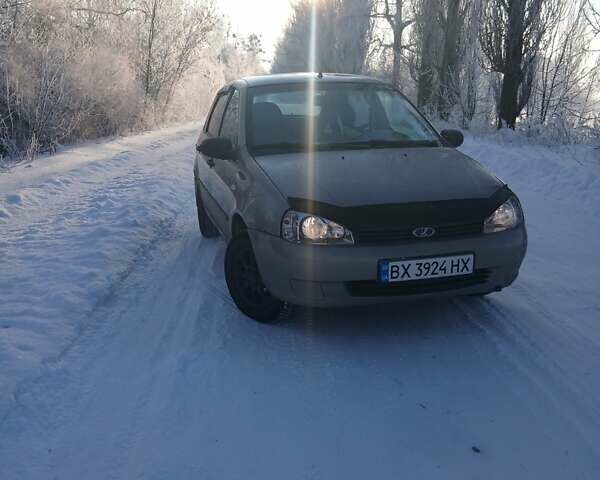 Серый ВАЗ Калина, объемом двигателя 1.6 л и пробегом 218 тыс. км за 1499 $, фото 1 на Automoto.ua