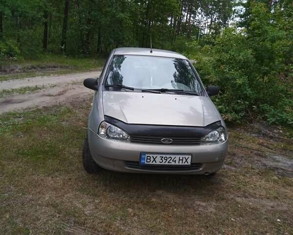 Серый ВАЗ Калина, объемом двигателя 1.6 л и пробегом 216 тыс. км за 1600 $, фото 1 на Automoto.ua