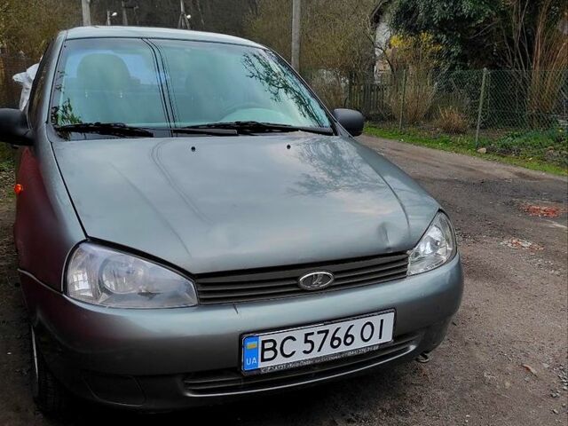 Серый ВАЗ Kalina, объемом двигателя 1.6 л и пробегом 158 тыс. км за 1930 $, фото 1 на Automoto.ua