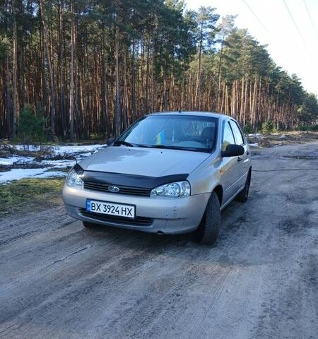 Сірий ВАЗ Калина, об'ємом двигуна 1.6 л та пробігом 218 тис. км за 1350 $, фото 1 на Automoto.ua