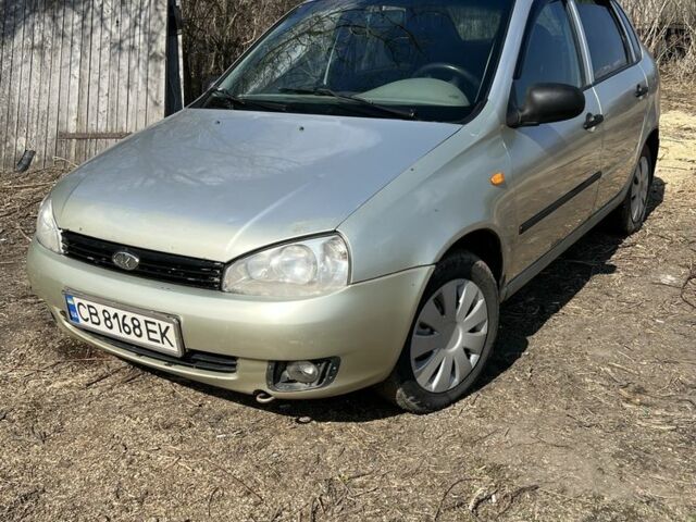 Сірий ВАЗ Калина, об'ємом двигуна 1.6 л та пробігом 199 тис. км за 1400 $, фото 1 на Automoto.ua