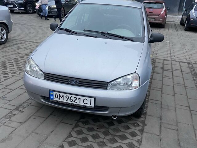 Серый ВАЗ Калина, объемом двигателя 1.6 л и пробегом 141 тыс. км за 2300 $, фото 1 на Automoto.ua