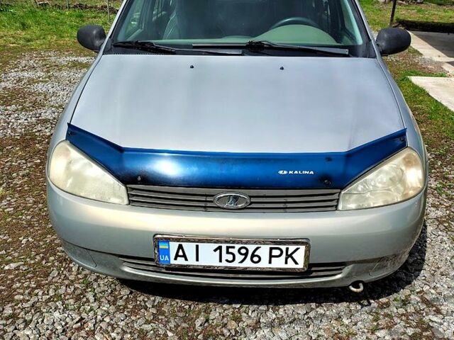 Серый ВАЗ Kalina, объемом двигателя 1.6 л и пробегом 130 тыс. км за 1950 $, фото 1 на Automoto.ua
