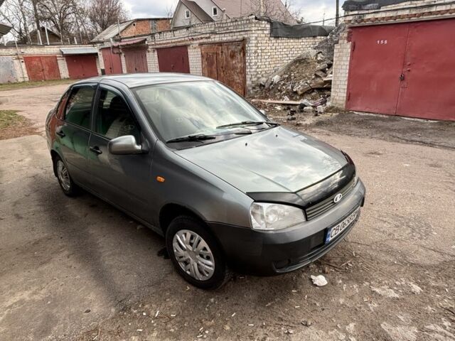 Серый ВАЗ Калина, объемом двигателя 1.6 л и пробегом 195 тыс. км за 1600 $, фото 1 на Automoto.ua