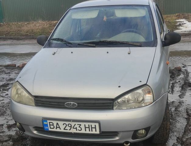 Серый ВАЗ Калина, объемом двигателя 1.6 л и пробегом 172 тыс. км за 2200 $, фото 1 на Automoto.ua