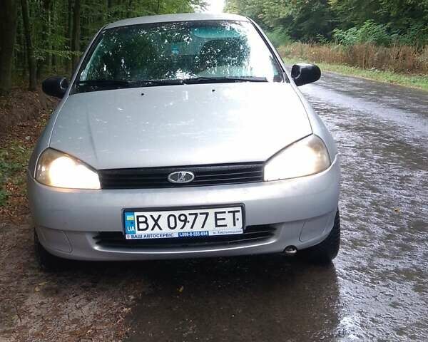 Сірий ВАЗ Калина, об'ємом двигуна 1.39 л та пробігом 127 тис. км за 2180 $, фото 1 на Automoto.ua