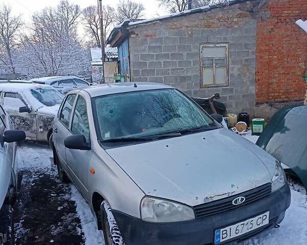 Серый ВАЗ Калина, объемом двигателя 1.6 л и пробегом 300 тыс. км за 1100 $, фото 1 на Automoto.ua