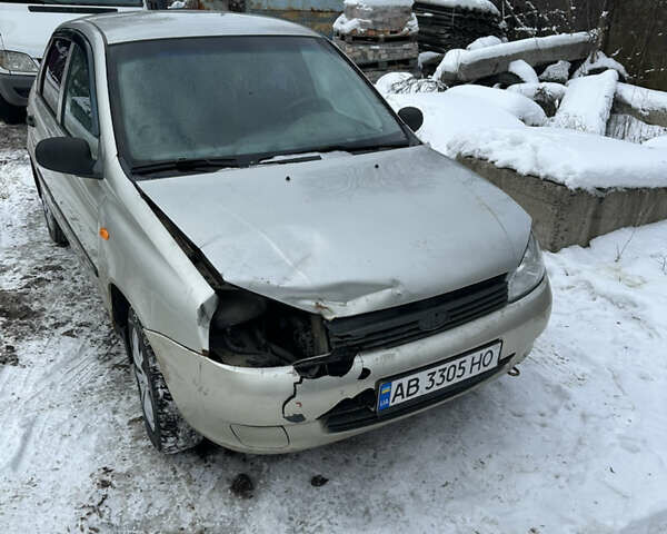 Сірий ВАЗ Калина, об'ємом двигуна 1.39 л та пробігом 250 тис. км за 1500 $, фото 1 на Automoto.ua