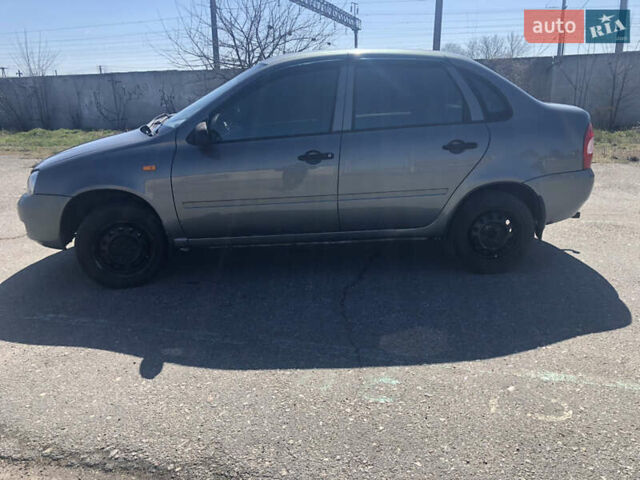 Сірий ВАЗ Калина, об'ємом двигуна 1.39 л та пробігом 192 тис. км за 2400 $, фото 1 на Automoto.ua