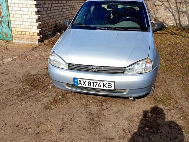 Сірий ВАЗ Kalina, об'ємом двигуна 1.6 л та пробігом 191 тис. км за 2300 $, фото 1 на Automoto.ua