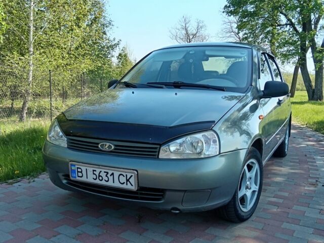 Серый ВАЗ Калина, объемом двигателя 1.4 л и пробегом 160 тыс. км за 2450 $, фото 1 на Automoto.ua