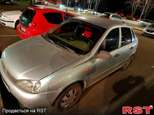 Сірий ВАЗ Kalina, об'ємом двигуна 1.4 л та пробігом 214 тис. км за 2600 $, фото 1 на Automoto.ua