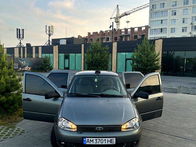 Серый ВАЗ Kalina, объемом двигателя 1.4 л и пробегом 99 тыс. км за 3000 $, фото 1 на Automoto.ua