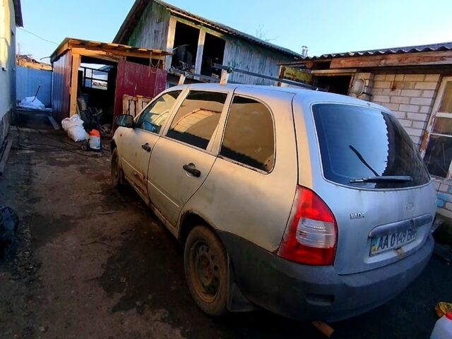 Серый ВАЗ Kalina, объемом двигателя 1.4 л и пробегом 350 тыс. км за 500 $, фото 1 на Automoto.ua