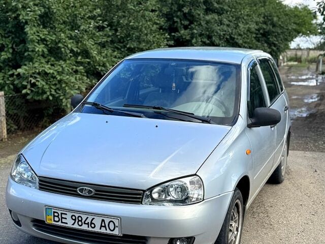 Сірий ВАЗ Kalina, об'ємом двигуна 1.6 л та пробігом 118 тис. км за 1850 $, фото 1 на Automoto.ua