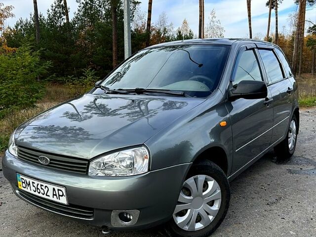 Серый ВАЗ Kalina, объемом двигателя 1.4 л и пробегом 103 тыс. км за 3500 $, фото 1 на Automoto.ua
