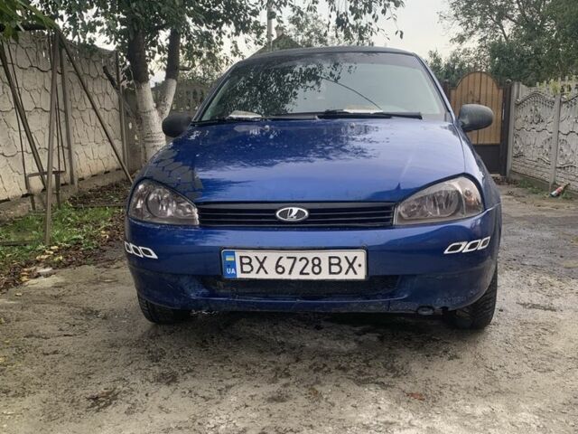 Синий ВАЗ Калина, объемом двигателя 1.6 л и пробегом 120 тыс. км за 1450 $, фото 1 на Automoto.ua