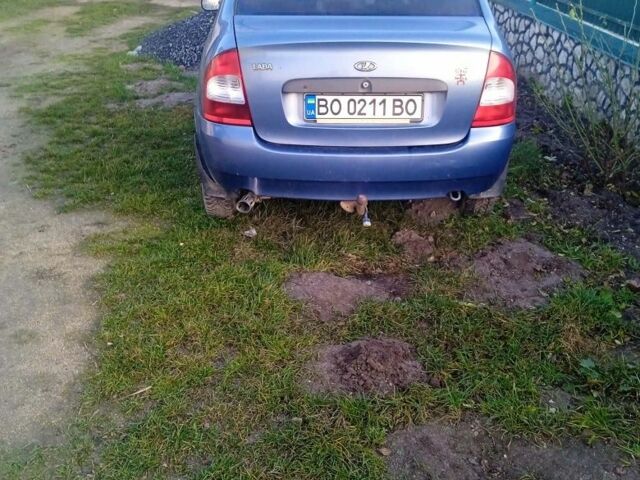 Синий ВАЗ Калина, объемом двигателя 1.6 л и пробегом 150 тыс. км за 500 $, фото 1 на Automoto.ua