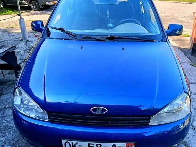 Синий ВАЗ Kalina, объемом двигателя 1.6 л и пробегом 380 тыс. км за 2500 $, фото 1 на Automoto.ua