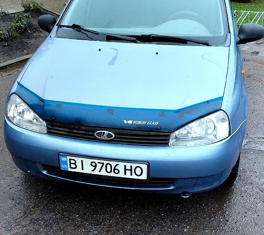 Синий ВАЗ Kalina, объемом двигателя 1.6 л и пробегом 139 тыс. км за 1800 $, фото 1 на Automoto.ua