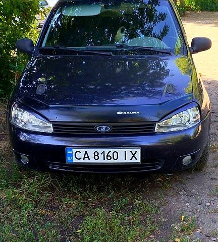 Синий ВАЗ Kalina, объемом двигателя 1.6 л и пробегом 200 тыс. км за 1500 $, фото 1 на Automoto.ua