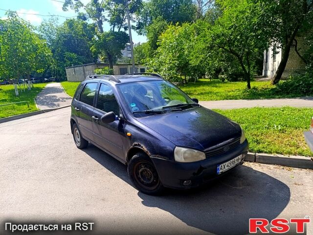 Синий ВАЗ Kalina, объемом двигателя 1.6 л и пробегом 168 тыс. км за 800 $, фото 1 на Automoto.ua