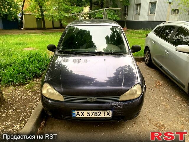 Синий ВАЗ Kalina, объемом двигателя 1.6 л и пробегом 186 тыс. км за 2200 $, фото 1 на Automoto.ua