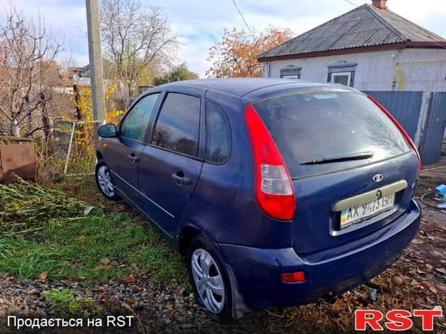 Синій ВАЗ Kalina, об'ємом двигуна 1.6 л та пробігом 200 тис. км за 1300 $, фото 1 на Automoto.ua