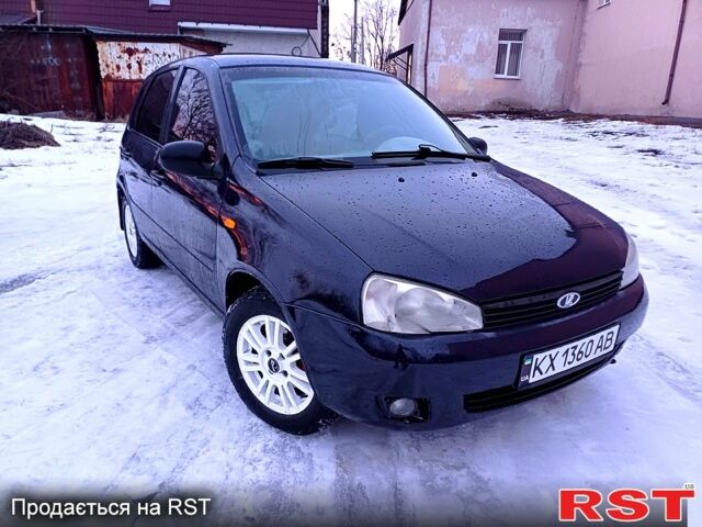 Синий ВАЗ Kalina, объемом двигателя 1.6 л и пробегом 21000 тыс. км за 1450 $, фото 1 на Automoto.ua