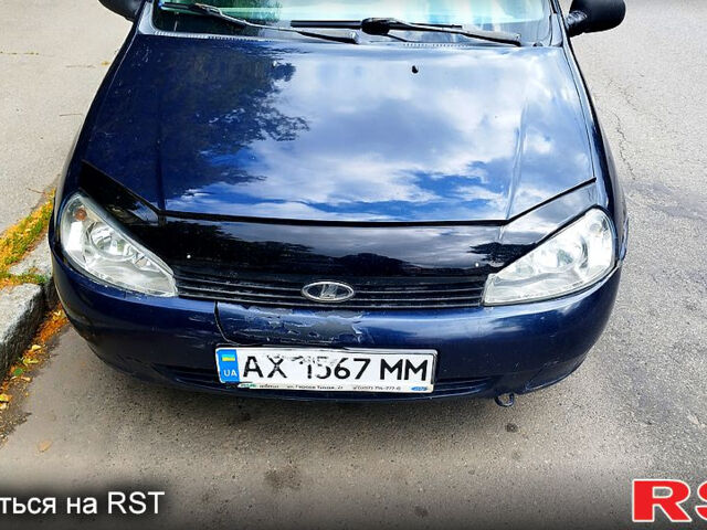 Синий ВАЗ Kalina, объемом двигателя 1.4 л и пробегом 197 тыс. км за 1200 $, фото 1 на Automoto.ua